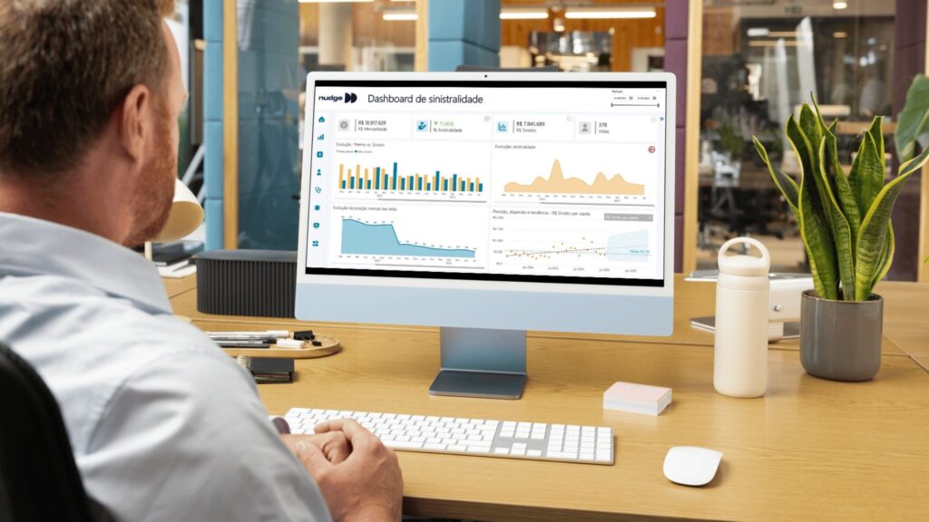Na Nudge, o BI é aplicado para gerar impacto real em saúde corporativa